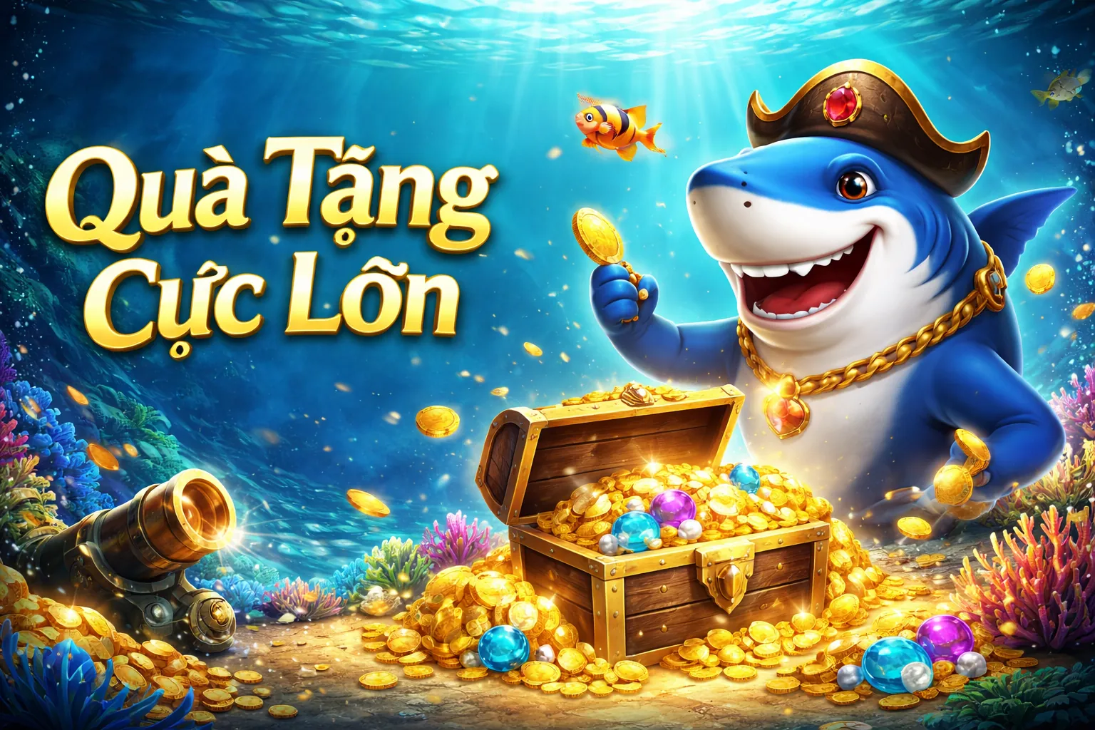 Trò chơi bắn cá Z88 với đồ họa đại dương sống động
