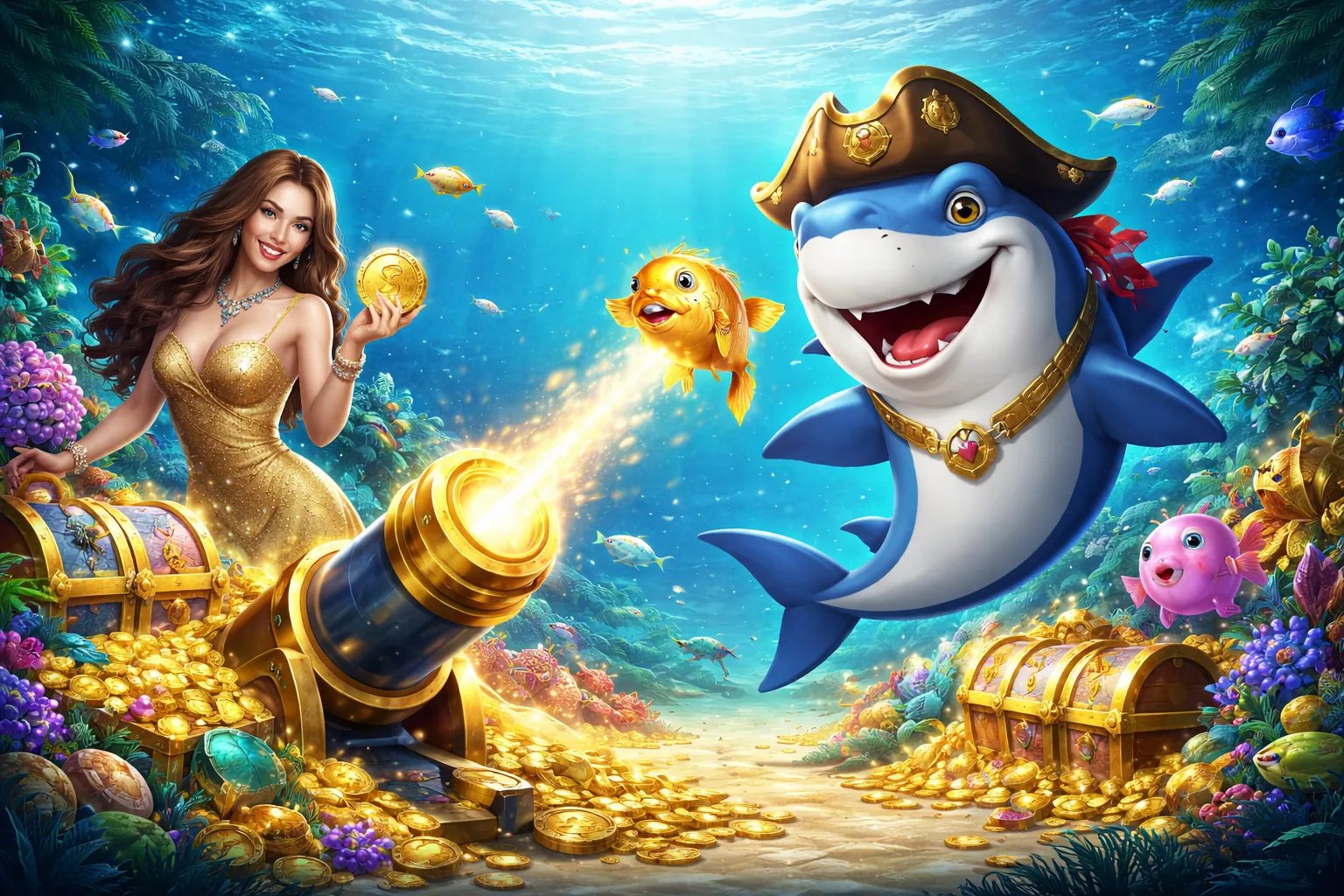 Hình ảnh chủ đạo trò chơi bắn cá Z 88